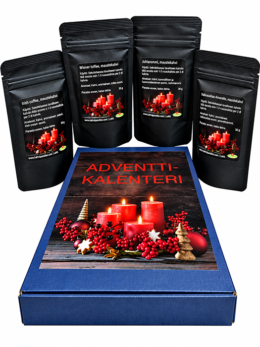 Adventtikalenteri, postitettava