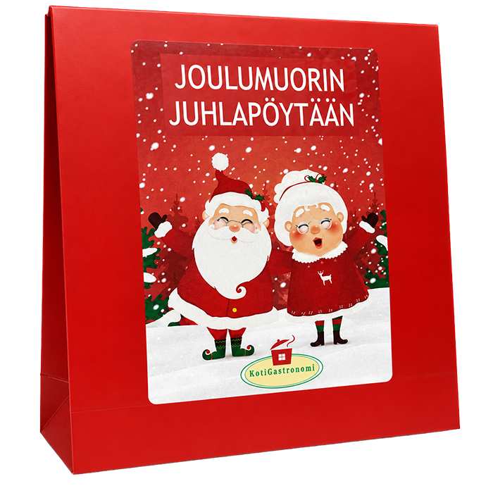 Joulumuorin juhlapöytään
