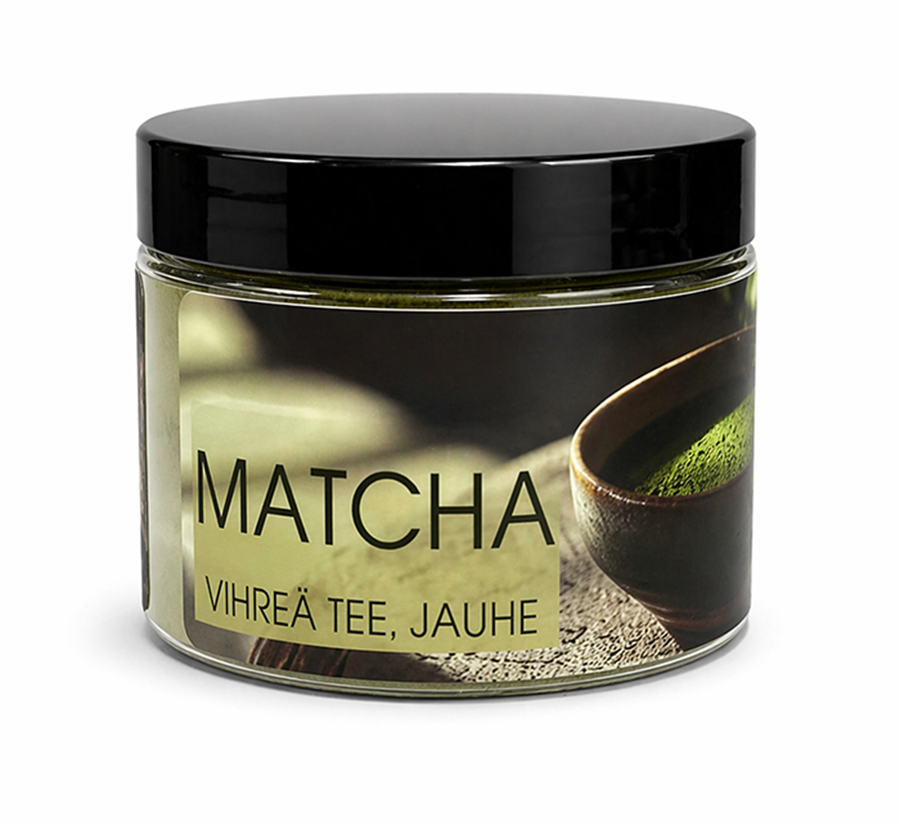 Matcha, hienoksi jauhettu vihreä tee