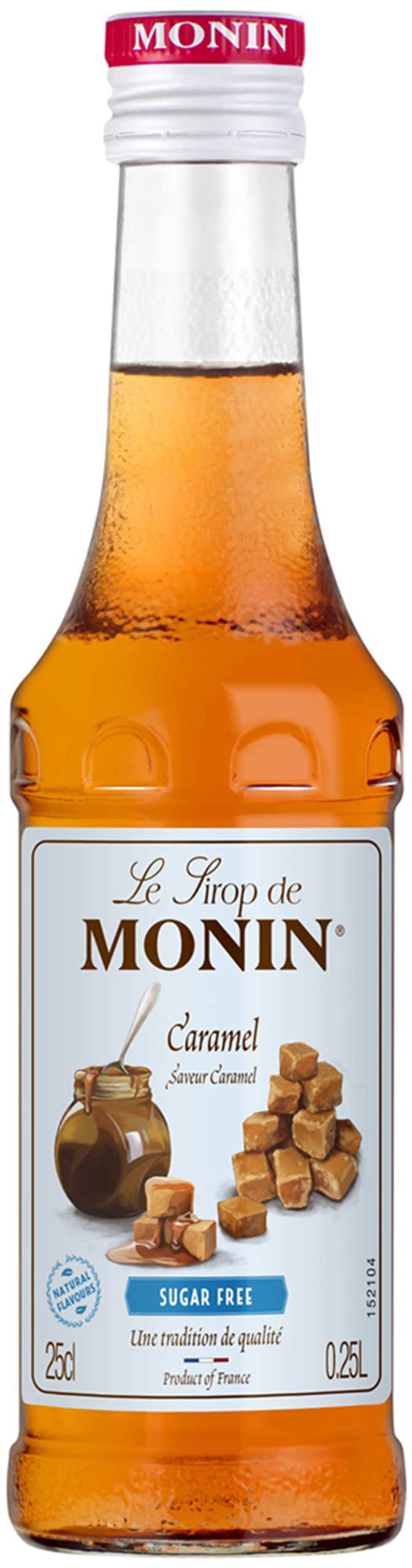 Monin Karamelli, sokeriton makusiirappi 250 ml