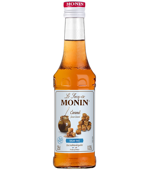 Monin Karamelli, sokeriton makusiirappi 250 ml