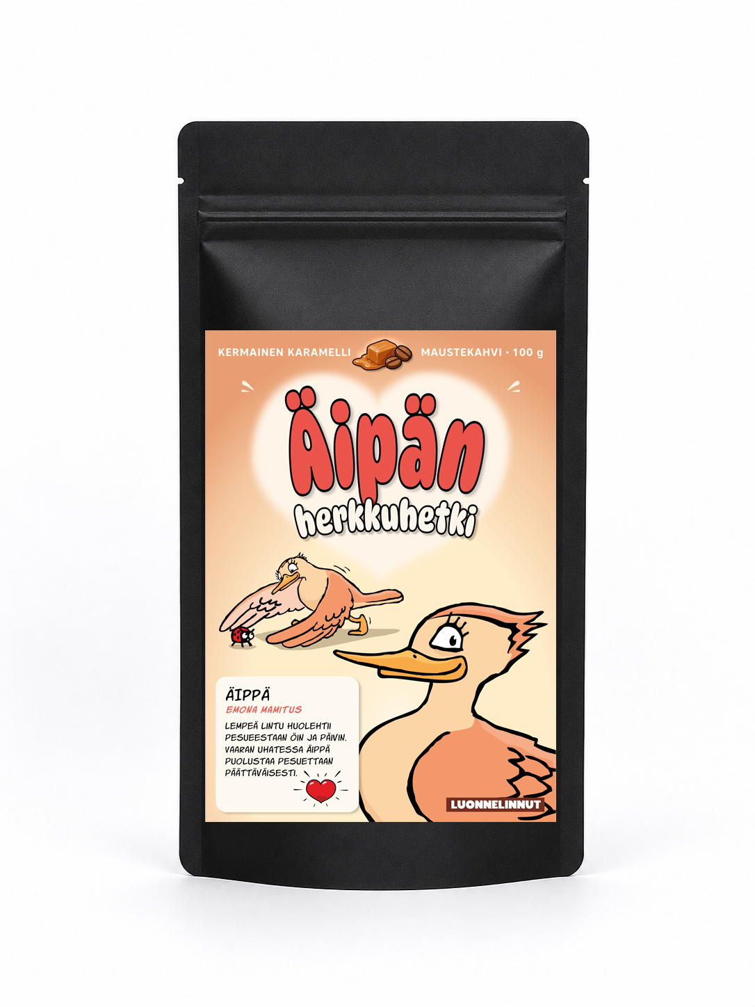 Äipän herkkuhetki, Luonnelinnut makukahvi 100g