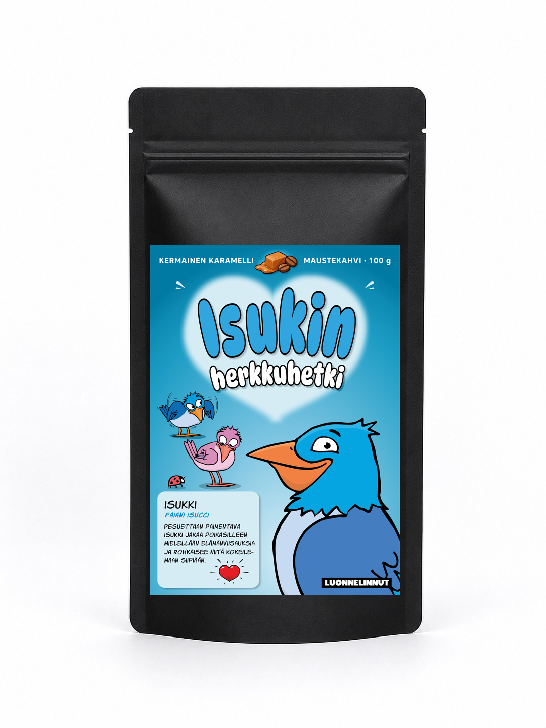 Isukin herkkuhetki, Luonnelinnut makukahvi 100g