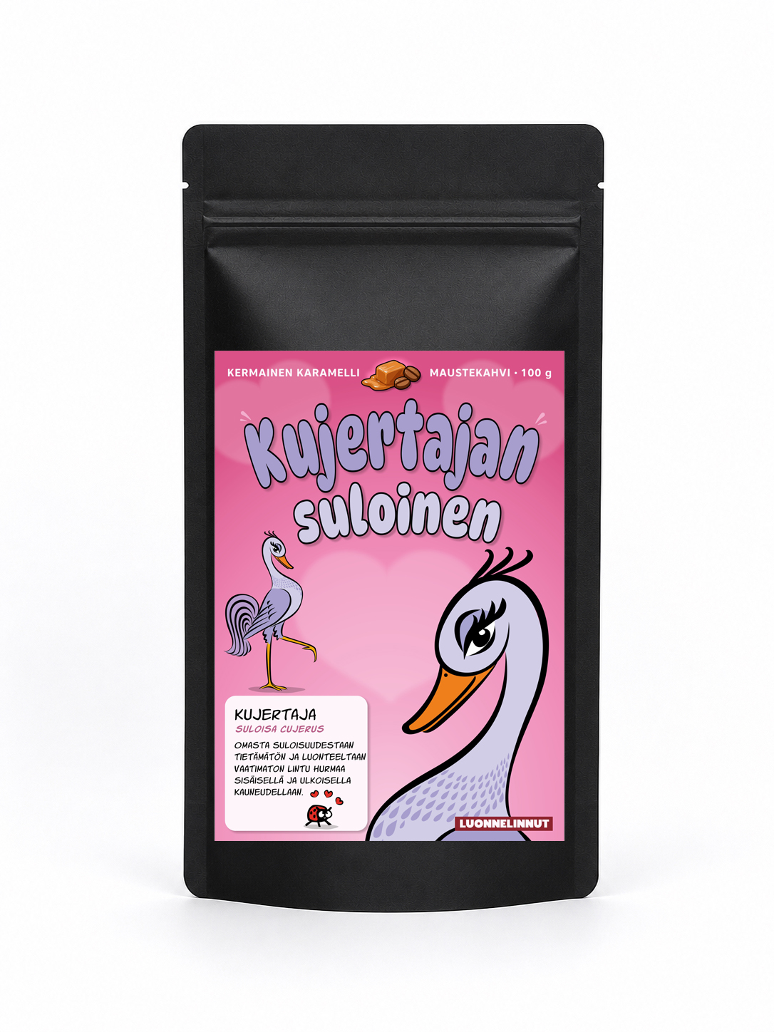 Kujertajan suloinen, Luonnelinnut makukahvi 100g