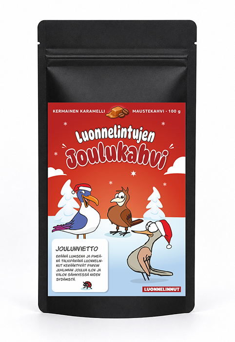 Luonnelinnut-sarjan Joulukahvi, makukahvi 100 g